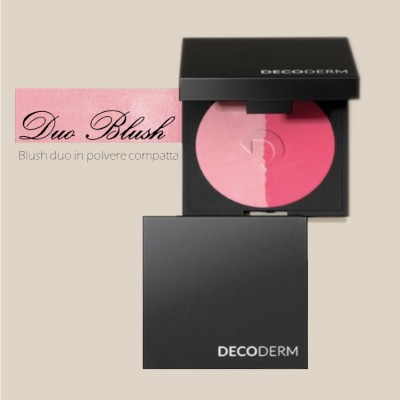 Decoderm дуэт Blush в компактной пудре Col.03 